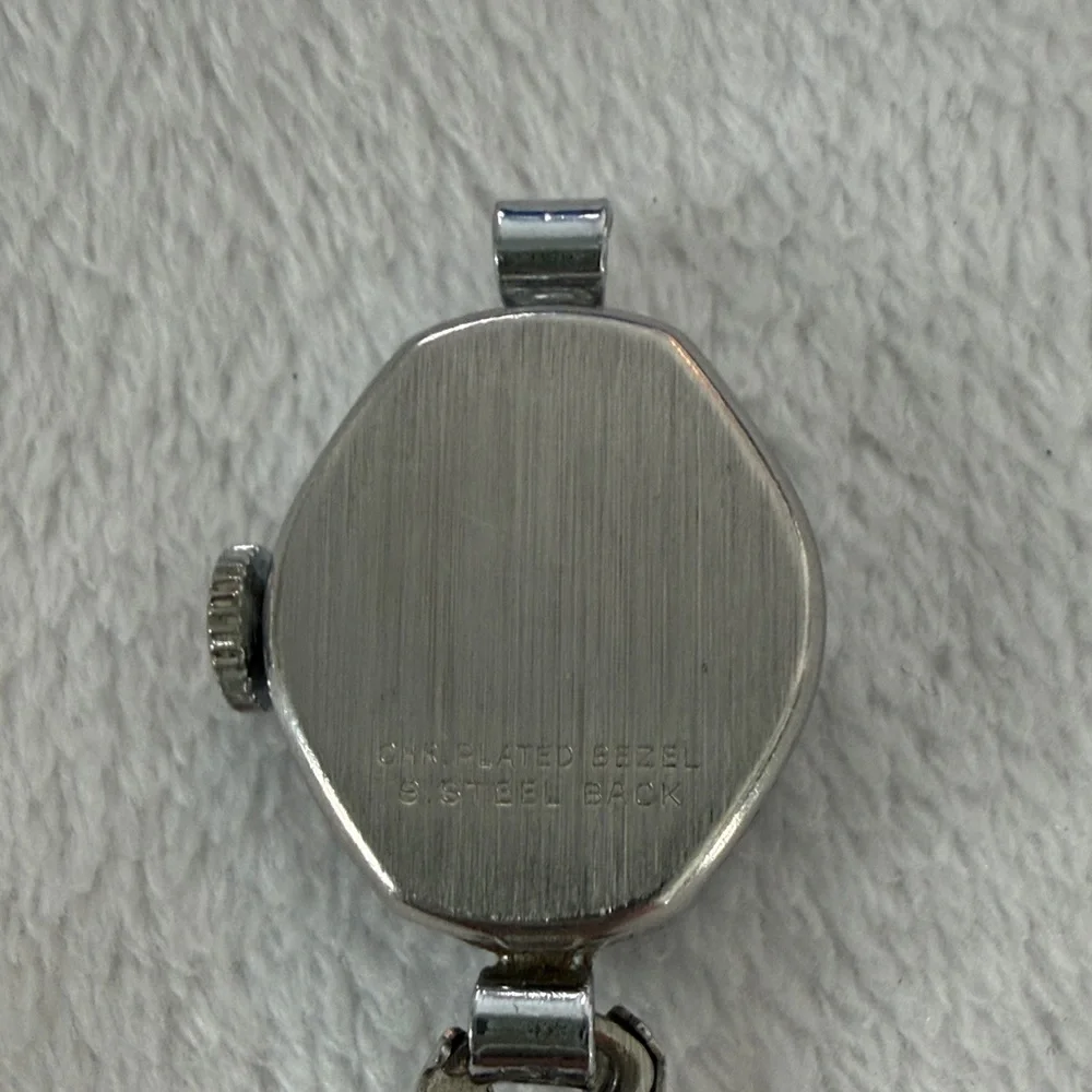 Timex Silver Watch with Cream Dial